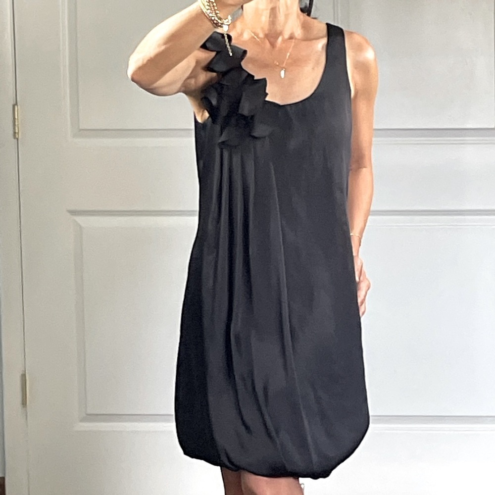 H&M Bubble Hem Party Mini Dress size 2